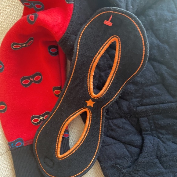 NWOT Cat & Jack black, quilted hooded zip up - Picture 6 of 8